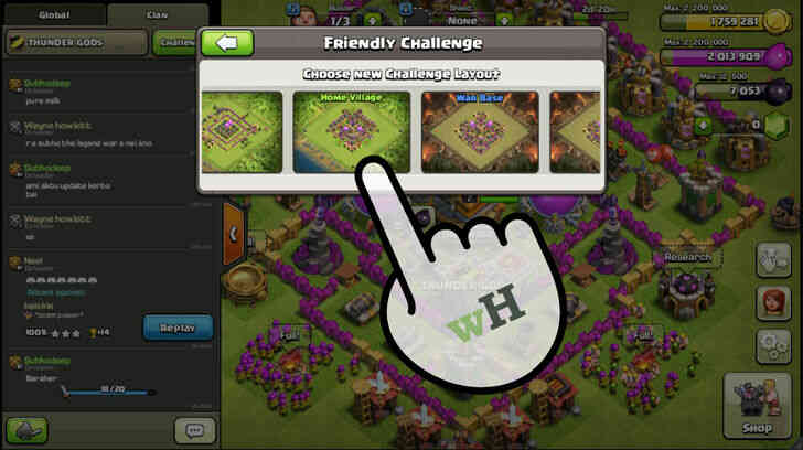 Image intitulee Defi Amical dans Clash Of Clans4 p1